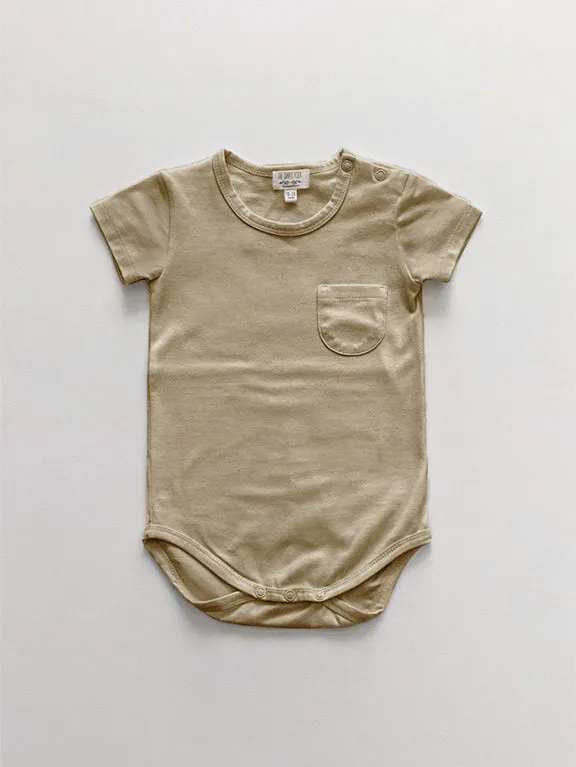 The Short Sleeve Pocket Onesie