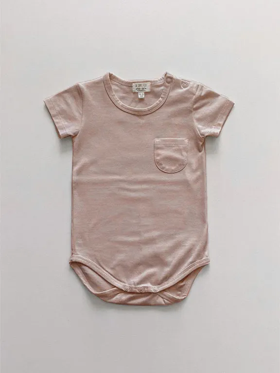 The Short Sleeve Pocket Onesie