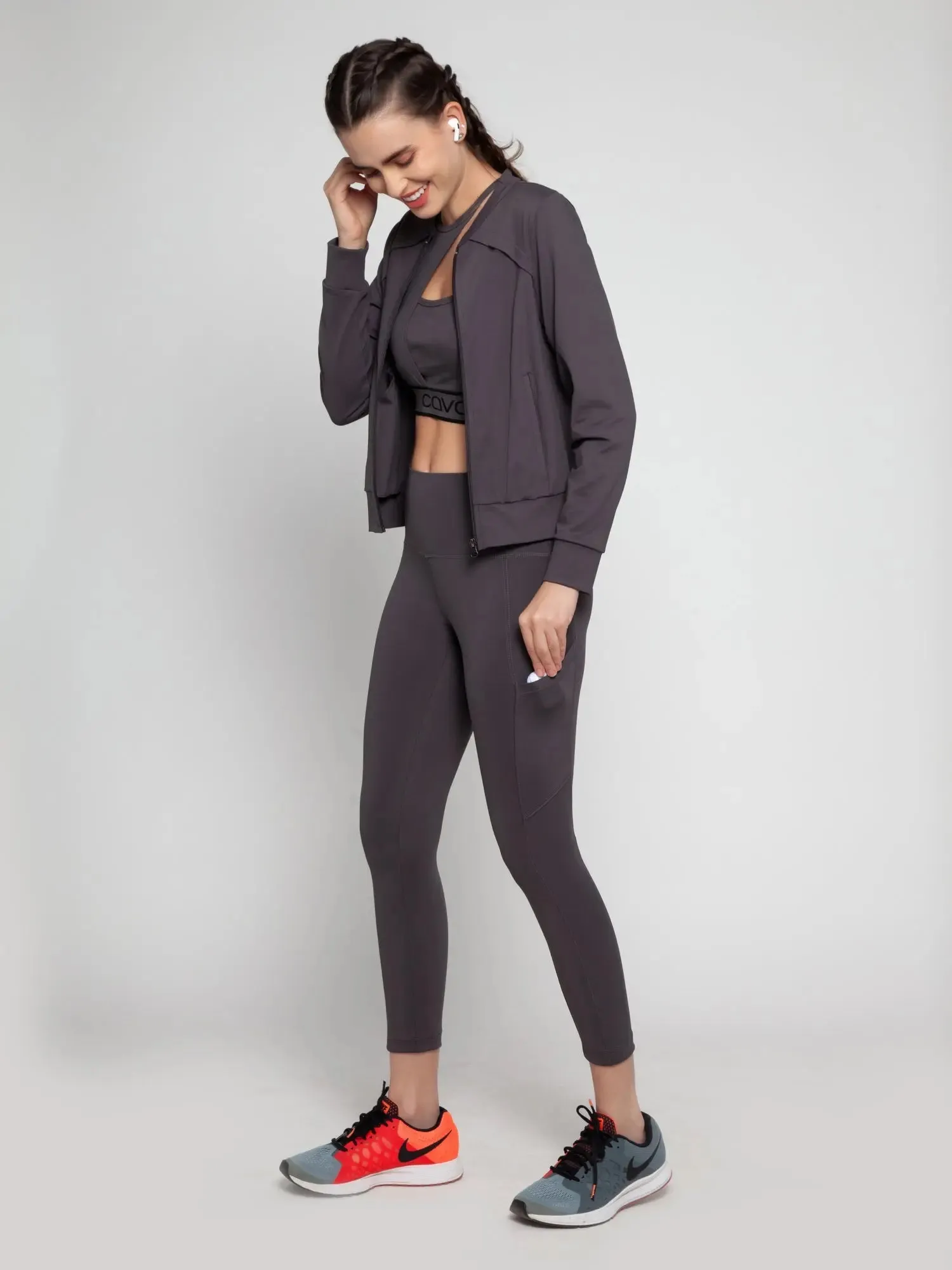 Twilight Grey High-Functional Leggings