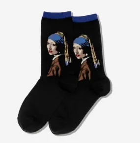 Women's Pearl Ear Socks